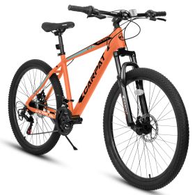 A26322 26-inch Mountain Bike  Aluminum Frame Shock Absorbing Front Fork Bike 21-speed Disc Brake Mountain Bike