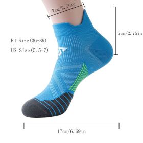 For Women Compression Sports Socks Crew Athletic Hiking Wicking Anti Blister Cushioned Anti-odor And Breathable For Running Hiking Cycling Fitness
