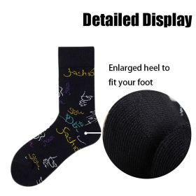 Mens Colorful Athletic Socks Cushion Running Socks Breathable Comfort Seamless Anti-slip And Anti-odor For Sports Running Fitness Hiking
