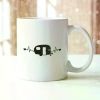 1pc Camping Heartbeat - Funny Ceramic Novelty Mug Coffee Tea Cup Adventurous Gift