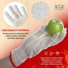 Pack of 384 String Knit Gloves 9.5'. Cotton Polyester String Knit Shell Safety Protection Work Gloves with Elastic Knit Wrist 10 Gauge for Women in Me