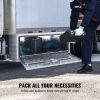 VEVOR Underbody Truck Box, 36"Ã—17"Ã—18" Pickup Storage Box, Heavy Duty Aluminum Diamond Plate Tool Box with Lock and Keys