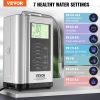 VEVOR Alkaline Water Ionizer Machine, pH 3.5-10.5 Alkaline Acidic Hydrogen Water Purifier, 7 Water Settings Home Filtration System, Up to -650mV ORP