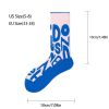 Women Colorful Compression Running Anti-odor And Breathable Socks Crew Athletic Hiking Anti Blister Cushioned For Running Hiking Cycling Fitness