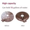 2Pack 15 Gallons Tree Automatic Watering Ring Bag with Heavy Duty Locking Zipper; UV Resistant PVC Material for Irrigating Plants