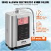 VEVOR Alkaline Water Ionizer Machine, pH 3.5-10.5 Alkaline Acidic Hydrogen Water Purifier, 7 Water Settings Home Filtration System, Up to -550mV ORP