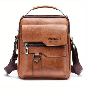 Unisex Shoulder Bags, Waist Bags, Men'S Crossbody Bags, Single Shoulder Bags, Casual And Simple Retro Men'S Bags, Fashionable And Trendy Bags, Te (Color: yellow)
