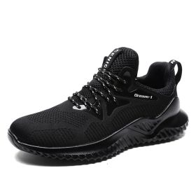 Student breathable running shoes (Option: Black-41)