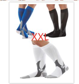 Compression Socks For Men&Women Best Graduated Athletic Fit For Running Flight Travel Boost Stamina Circulation&Recovery Socks (Option: Mixcolor 2set-XXL)