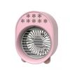 1pc Air Fan Air Cooler Water Cooled Fan; Mini Small Fan USB Fan Spray Humidifier Portable Desktop Fan