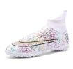 Mens Soccer Shoes Non-Slip Football Boots Cleats Grass Soccer Sneakers Yj068