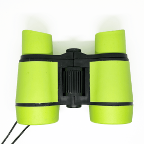 Children's Binoculars Shockproof Toy Binoculars 12 Years Old And Above Boys And Girls Bird Watching Education Learning Hunting Hiking Camping Scientif (Color: Green)