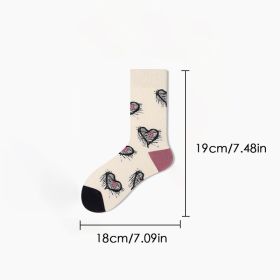 Colorful Compression Running Socks For Men Crew Athletic Hiking Wicking Anti Blister Cushioned Anti-odor And Breathable For Running Hiking Cycling Fit (Group: Men)