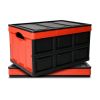 Lidded Storage Bins Instant Crate Collapsible Box