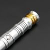 TXQSABER Smooth Swing Lightsaber Metal Hilt Heavy Dueling 12 Colors Changing Blaster Cosplay Bluetooth Laser Sword Kids Toys