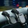 360 Rotatable Phone Mount Holder Car Dashboard Gravity Adjustable GPS Stand Rotating Car Phone Holder Universal Dashboard Mount Car Holder GPS Phone S