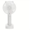 Mini Portable Fan; Mute USB Mini Handheld Fan; Cute Design 3 Speed Small Desk Fan With Base; Makeup Rechargeable Fan For Stylish Girl Women; Small Han