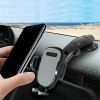 360 Rotatable Phone Mount Holder Car Dashboard Gravity Adjustable GPS Stand Rotating Car Phone Holder Universal Dashboard Mount Car Holder GPS Phone S